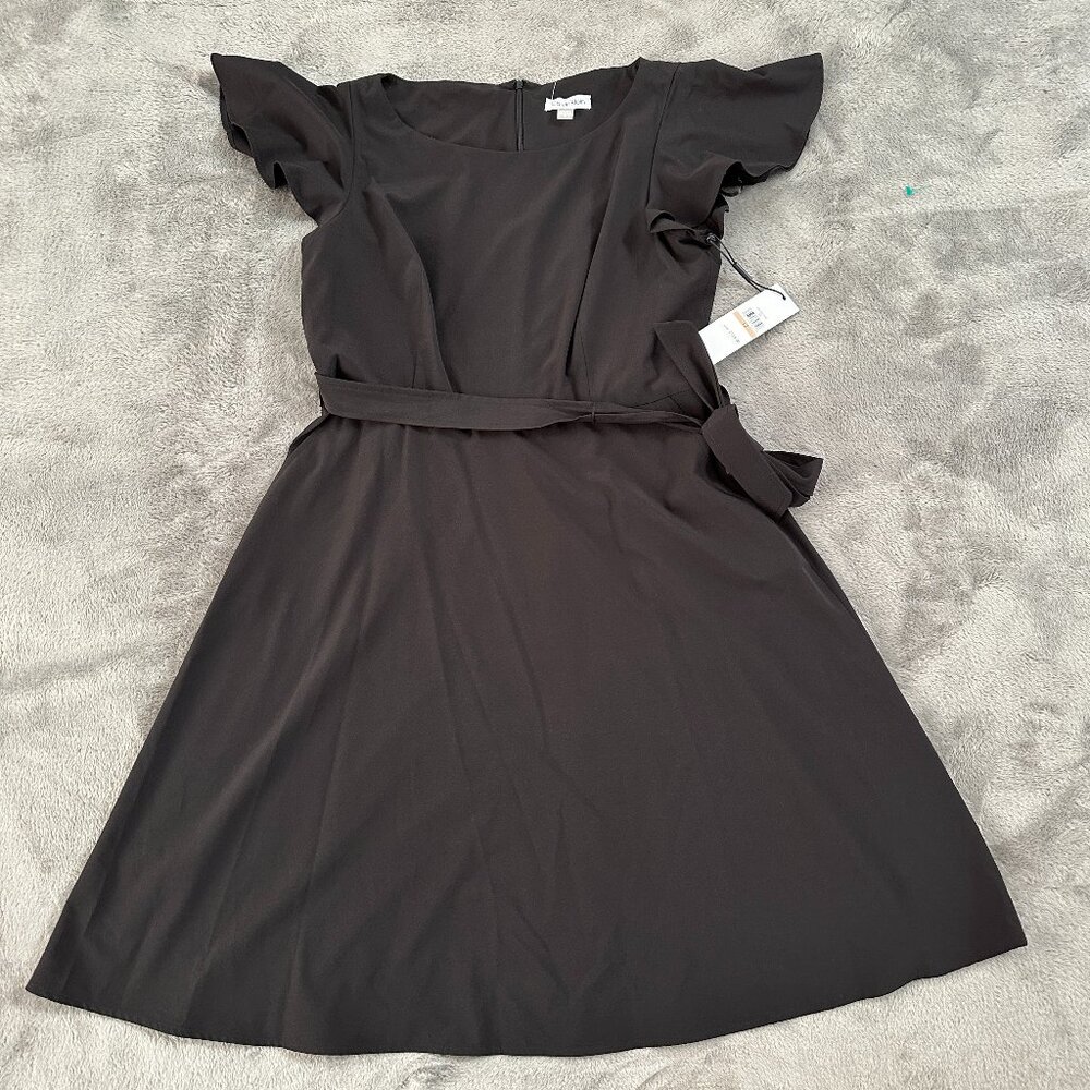 Calvin Klein Black Midi Dress